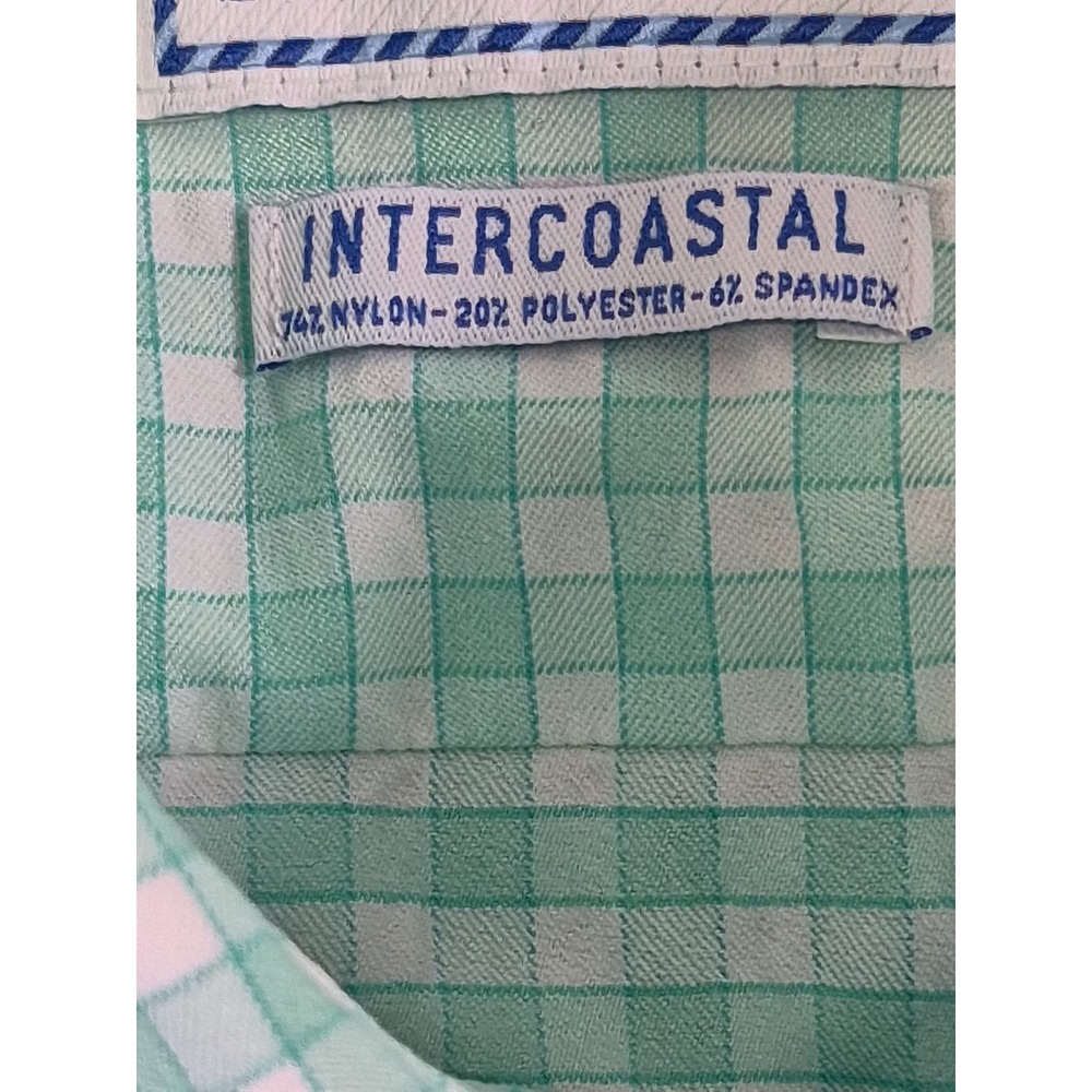 Southern Tide Intercoastal Shirt Mens Small Plaid Short Sleeve Fishing - Picture 4 of 8